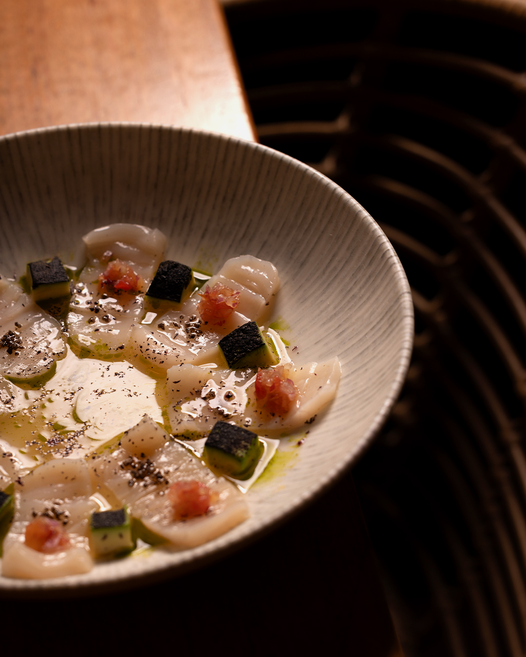 Tiradito nikkei con leche de tigre - P51 Lima